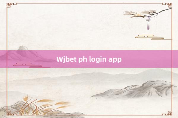 Wjbet ph login app