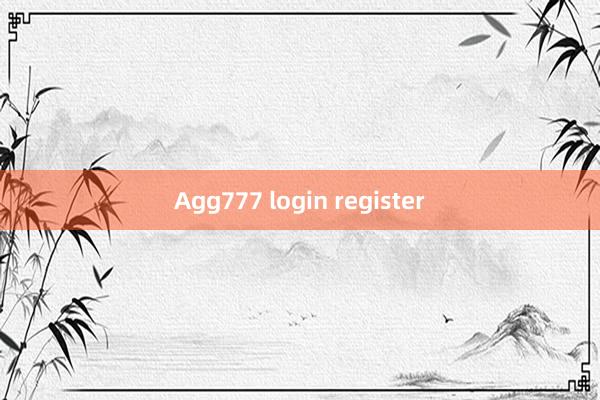 Agg777 login register