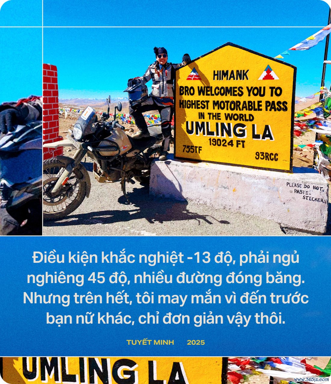 Nữ biker Việt đầu tiên chinh phục đường đèo cao nhất thế giới: 'Tôi chỉ đơn giản là người may mắn' - Ảnh 4.